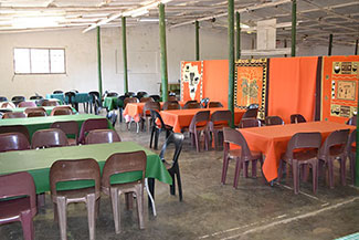 Another inside look at one of the conference rooms available at Ekukhanyeni