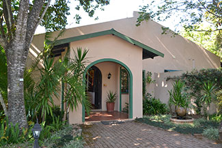 an outside look of the retreat centre at Ekukhanyeni